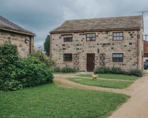 Outside shot of the Farmhouse cottage