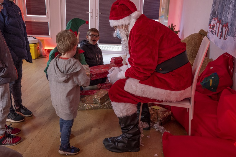 Leeds Children's Charity at Lineham Farm Christmas party