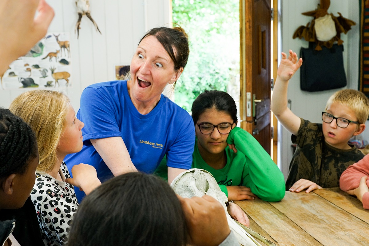 children-learning-about-wildlife-lineham-farm