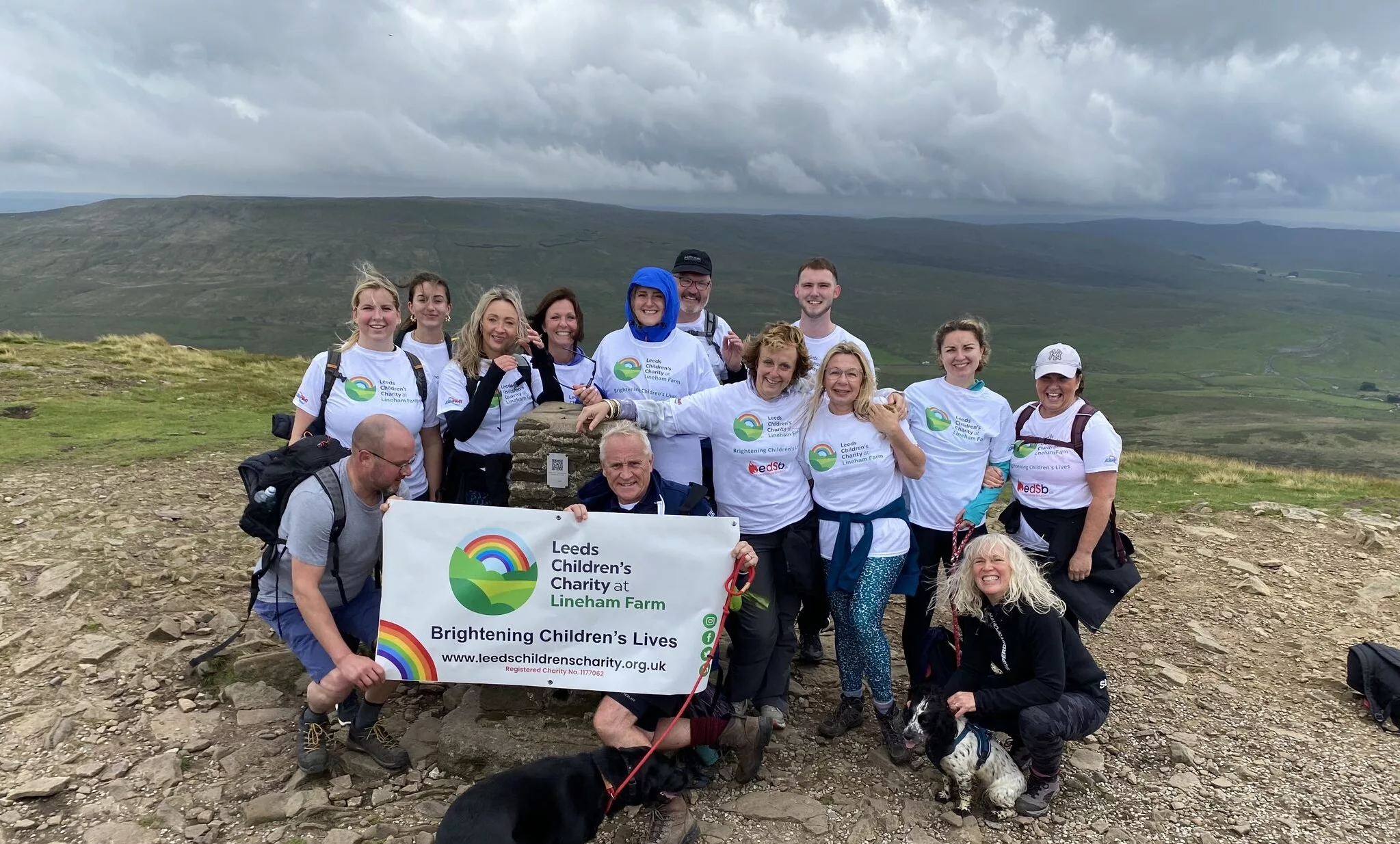 Fundraising for Leeds Children's Charity at Lineham Farm